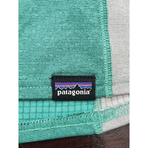 Patagonia Women’s‎ Capilene Baselayer Mid-weight 1/2 Zip Top Green Outdoor Sz  S - Picture 4 of 10